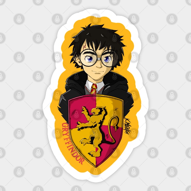 harry Sticker by kimadakoi